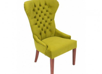 Royal Green Chesterfield Chairs Hotel Furniture Upholstered Chairs 6-Piece Set